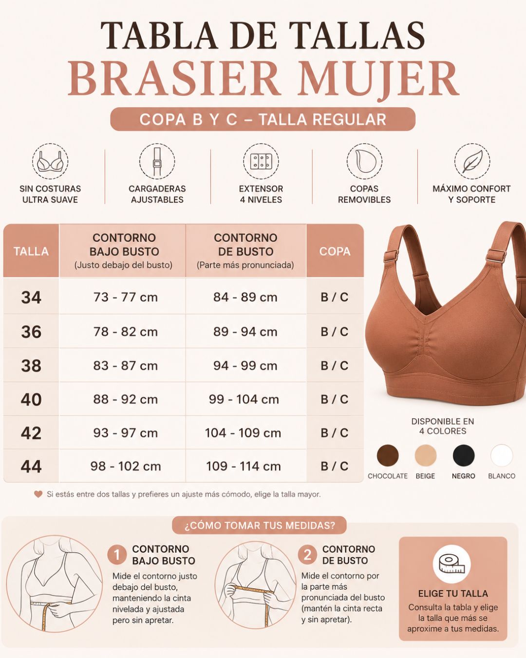 BRASIER  PAQUETE X 2 UN