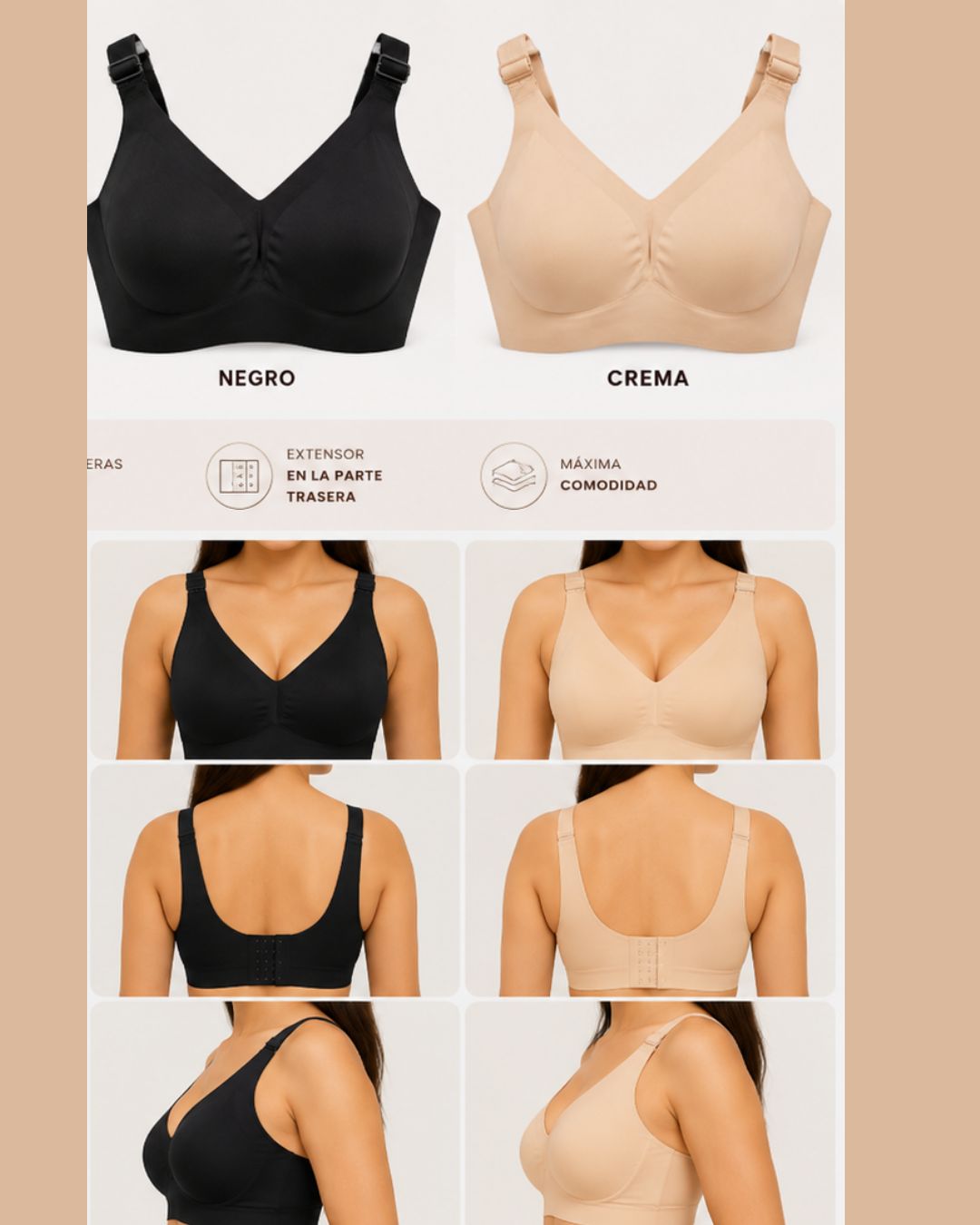 BRASIER  PAQUETE X 2 UN