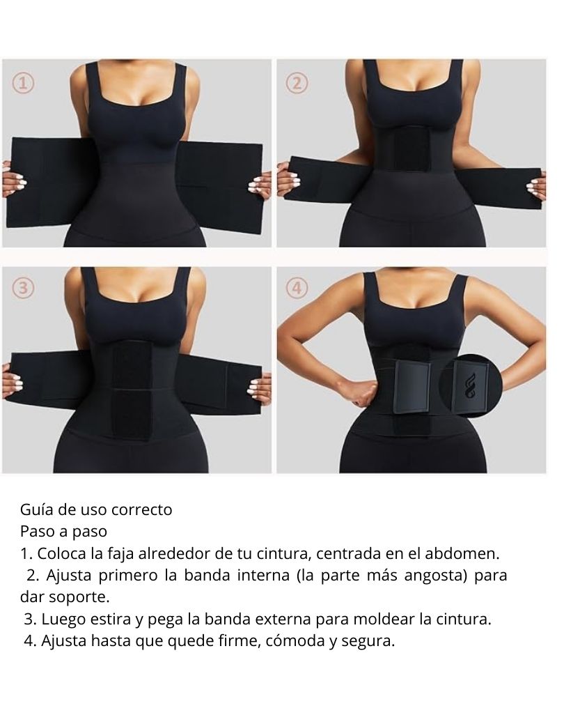 FAJA CINTURILLA RELOJ DE ARENA CORRECTOR